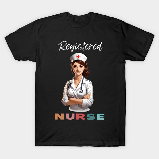 Registered Nurse T-Shirt by Graceful Designs